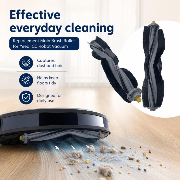 For Ecovacs Yeedi CC Robot Vacuum Mop Replacement Parts, Main Brush, Mop Pad, Dual Side Brush, Dust Bag, Filter | PartsWorld