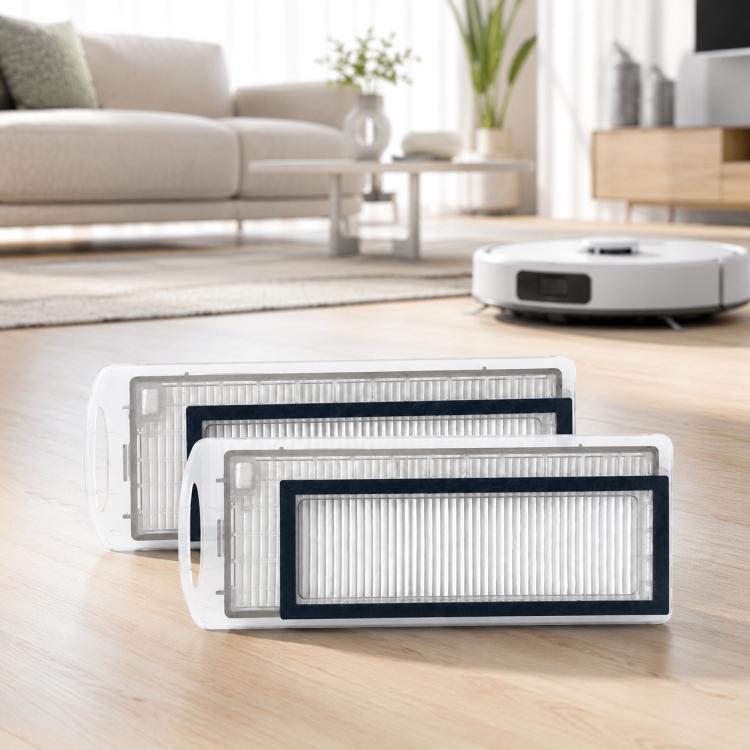 For Narwal J1 / J2 Robot Vacuum Cleaner Replacement Parts, Dual Magnetic Filters, White Full-Fiber Mop Pad, Grey Full-Fiber Mop Pad, Blue Striped Mop Pad, White Striped Mop Pad, 6pcs Combo – Dual Magnetic Filters | PartsWorld