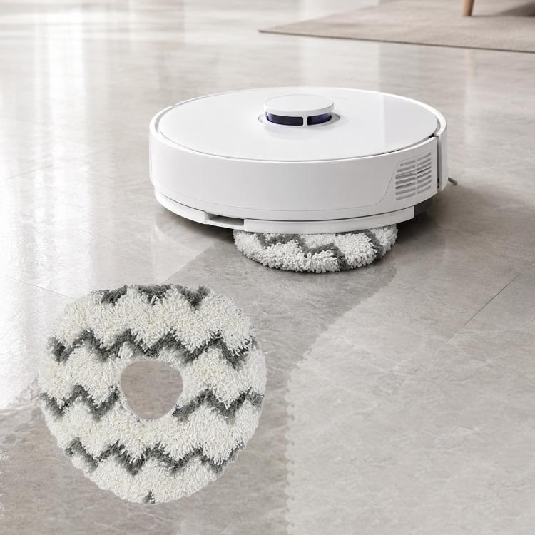 For Narwal J1 / J2 Robot Vacuum Cleaner Replacement Parts, Dual Magnetic Filters, White Full-Fiber Mop Pad, Grey Full-Fiber Mop Pad, Blue Striped Mop Pad, White Striped Mop Pad, 6pcs Combo | PartsWorld