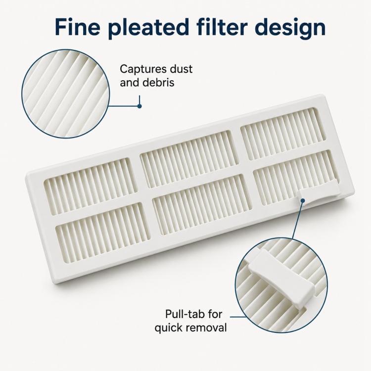 For Narwal J3 Robot Vacuum Cleaner Replacement Parts, Dual Filter | PartsWorld