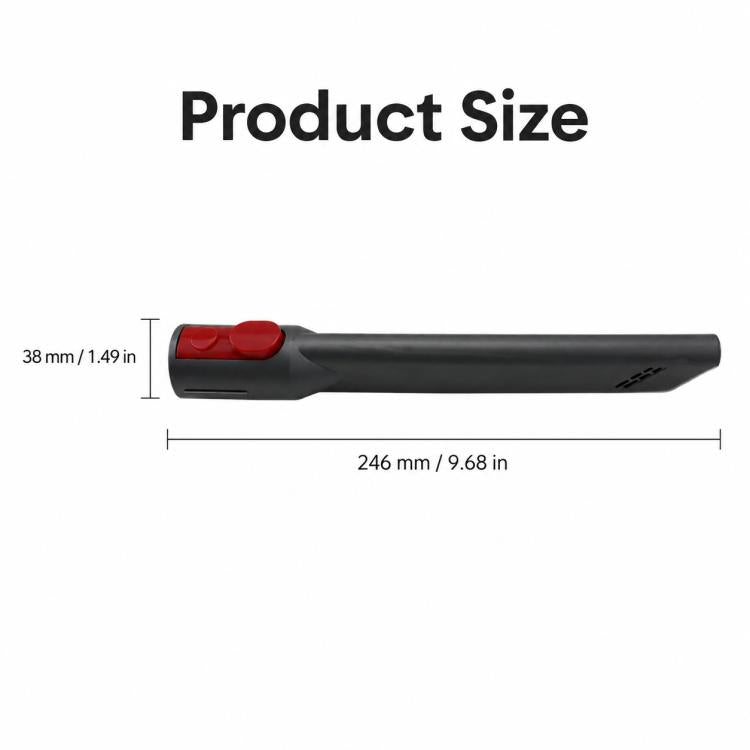 For Dyson V7 / V8 / V10 / V11 Vacuum Cleaner Replacement Parts, Long Flat-Nozzle Cleaning Brush Head | PartsWorld
