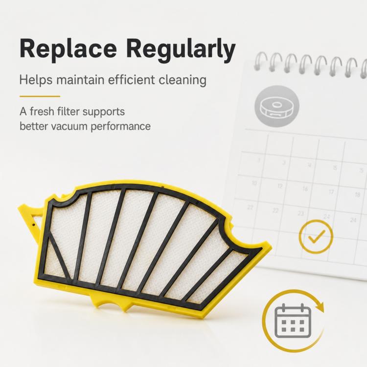 For iRobot 5 Series Robot Vacuum Cleaner Replacement Parts, For iRobot 5 Series Single Filter | PartsWorld
