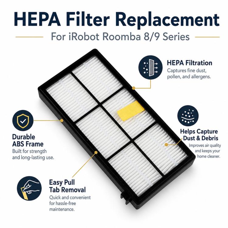 Accessories Kit for iRobot Roomba 9 Series & 8 Series – For iRobot 9 Series / 8 Series Dual Main Brush | PartsWorld