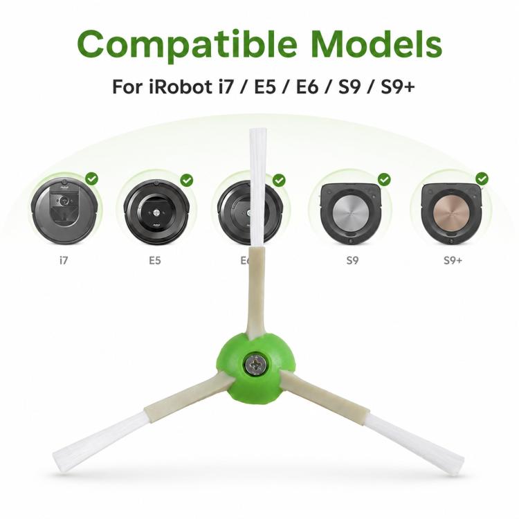 Triangle Side Brush for iRobot Roomba S9 / S9+ / E5 / E6 / i7