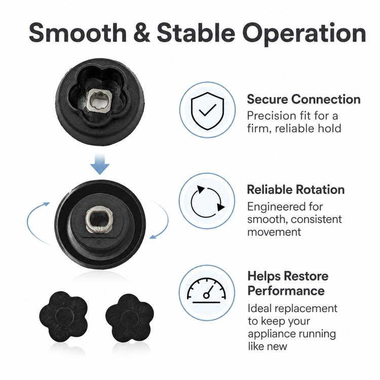 For Monsieur Cuisine Connect Food Processor Blade Motor Coupling Replacement Parts, 5 Gears, 7 Gears, 12 Gears | PartsWorld