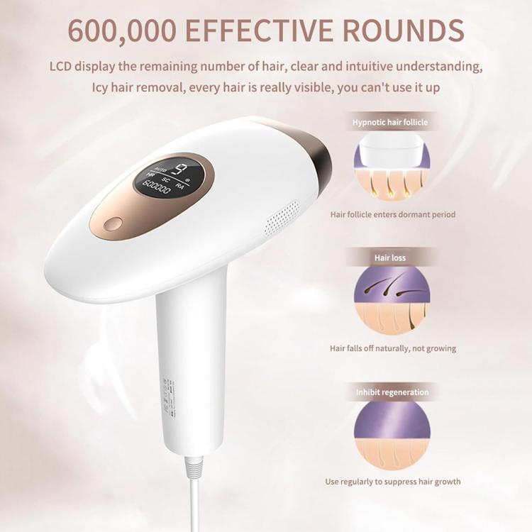 AI17 IPL Electric Ice Hair Removal Device, EU Plug, US Plug, UK Plug | PartsWorld