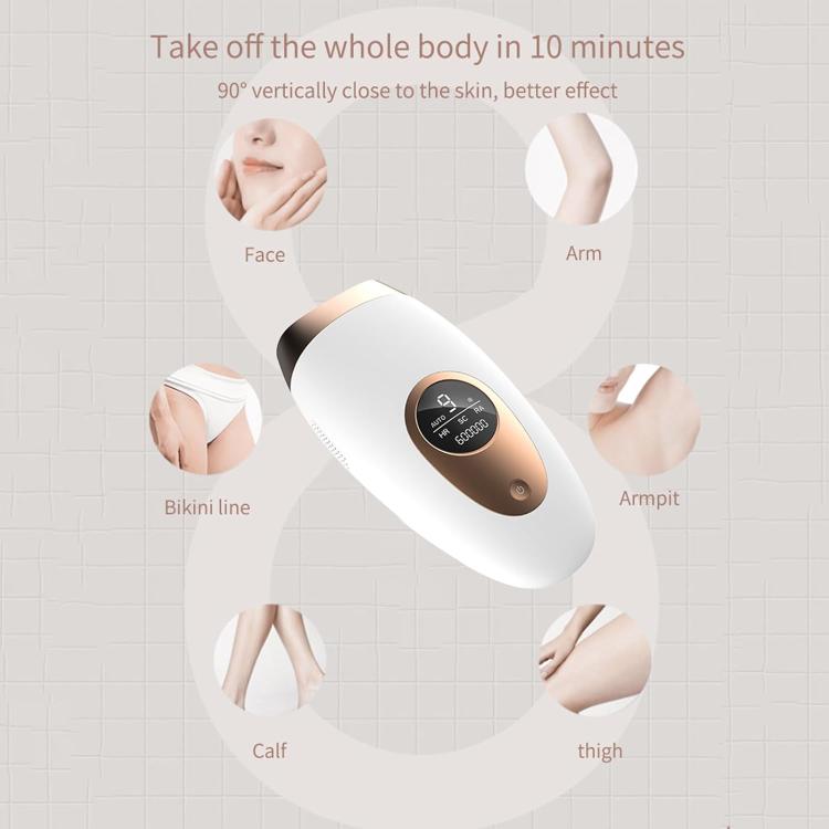 AI17 IPL Electric Ice Hair Removal Device, EU Plug, US Plug, UK Plug | PartsWorld