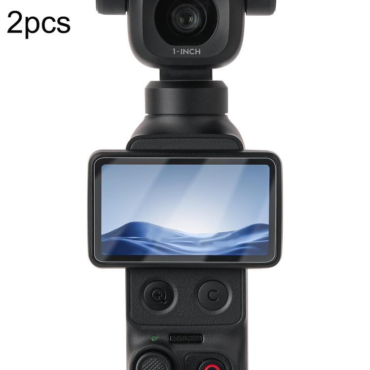 Tempered Glass Film For DJI Osmo Pocket 4P / 4 / 3, Screen & Remote Film 2 Sets, Screen & Remote Film, Screen Film 2pcs, Screen Film – Screen Film | PartsWorld