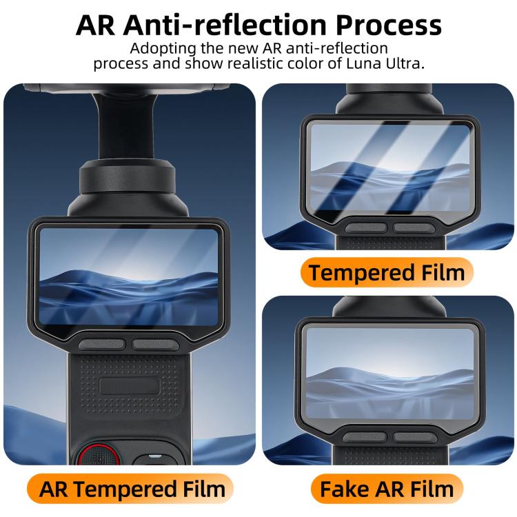 Lens Screen Protector AR Anti-ReflectionTempered Glass Film, For Insta360 Luna Ultra | PartsWorld