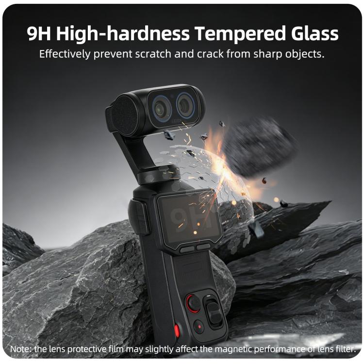 Lens Screen Protector AR Anti-ReflectionTempered Glass Film, For Insta360 Luna Ultra | PartsWorld