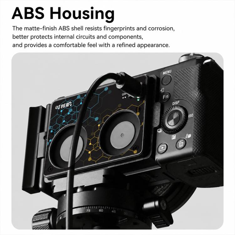 Replacement Camera Cooling Fan for Sony A7M4 / ZVE1 / A6700 / A7C2, ZV-E10 / ZV1 / A7C / FX3, Canon 70D / R6 / R6 Mark II / R7, Fuji X-T4 / X-S10