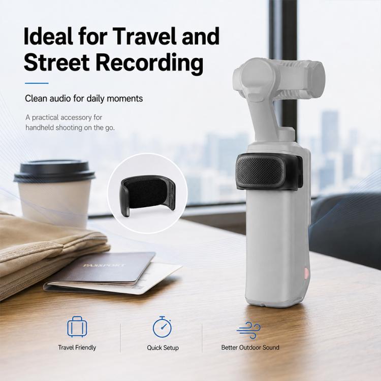 Compatible Microphone Wind Muff Noise Reduction Windshield Cover, For Insta360 Luna Ultra