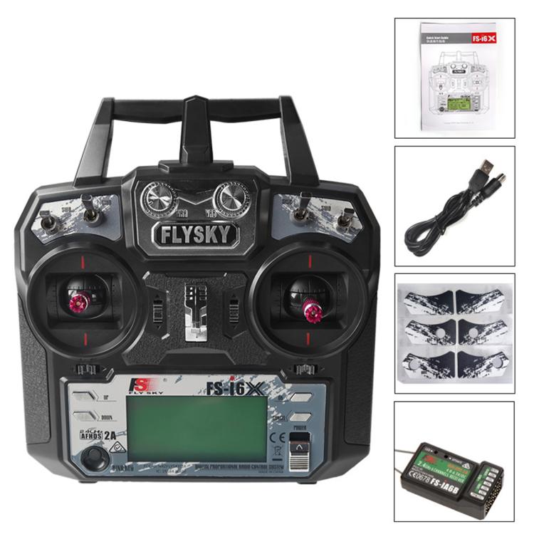 FlySky FS-I6X 10-Channel Transmitter Drone Remote Control
