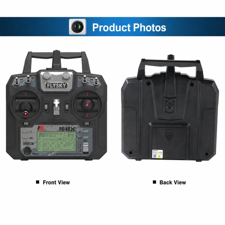 FlySky FS-I6X 10-Channel Transmitter Drone Remote Control