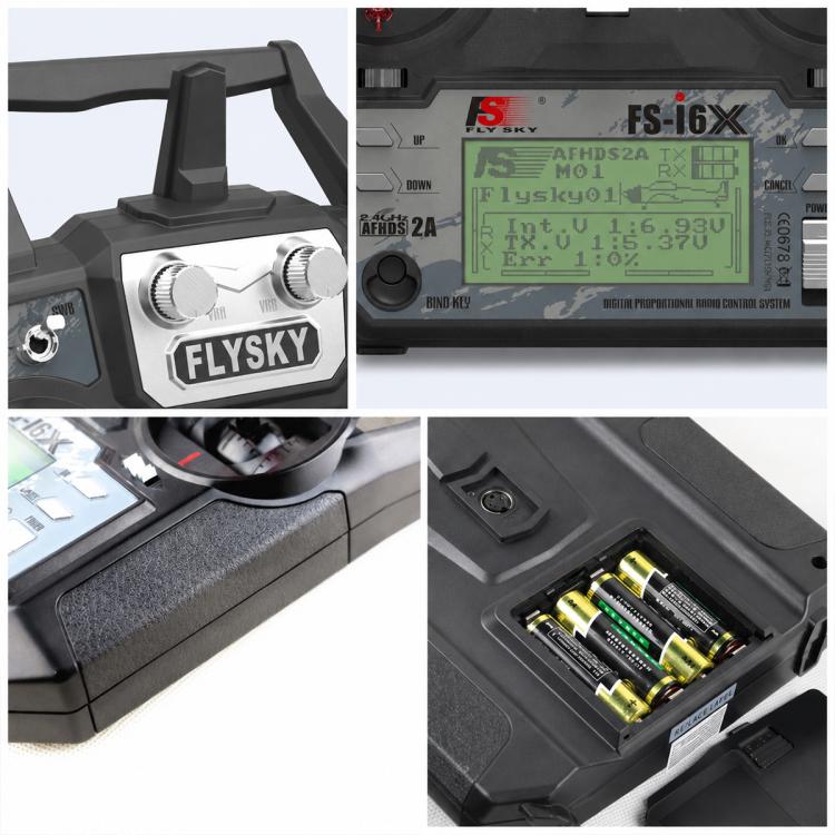 FlySky FS-I6X 10-Channel Transmitter Drone Remote Control