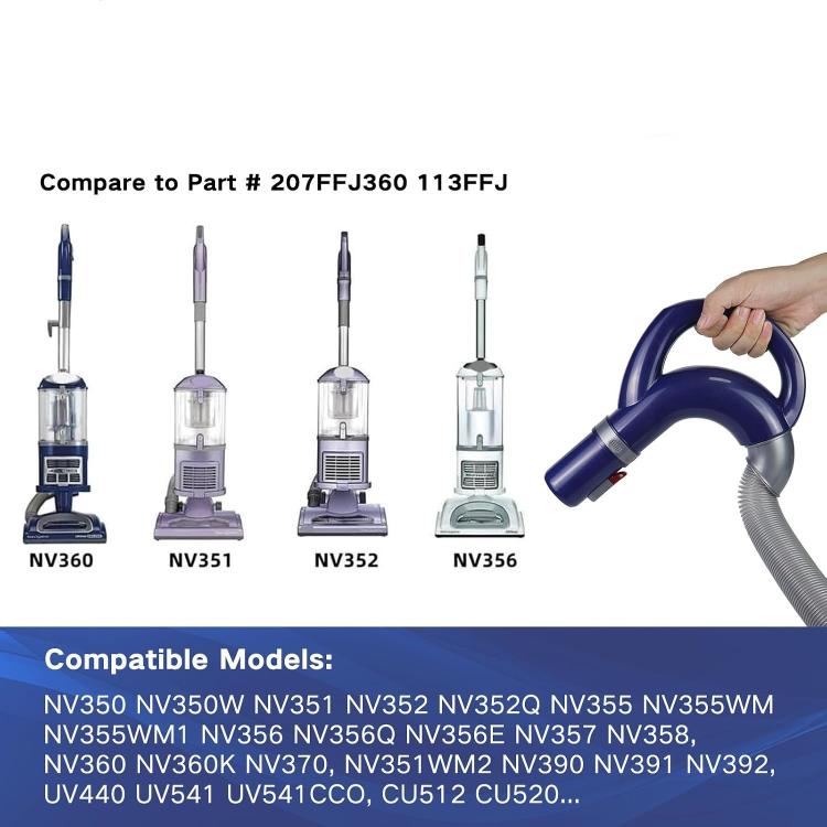 Replacement Hose and Handle for Shark NV350 / NV351 / NV352 / UV440 / UV360