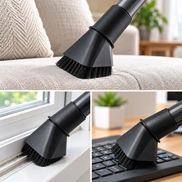 35mm Soft Dusting Brush Compatible with Matching Vacuum Cleaner Wands & Hoses