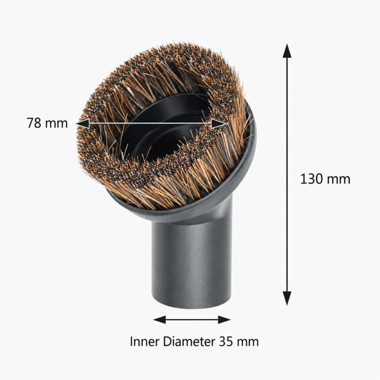 35mm Horsehair Dusting Brush Compatible with Karcher NT20 / NT30