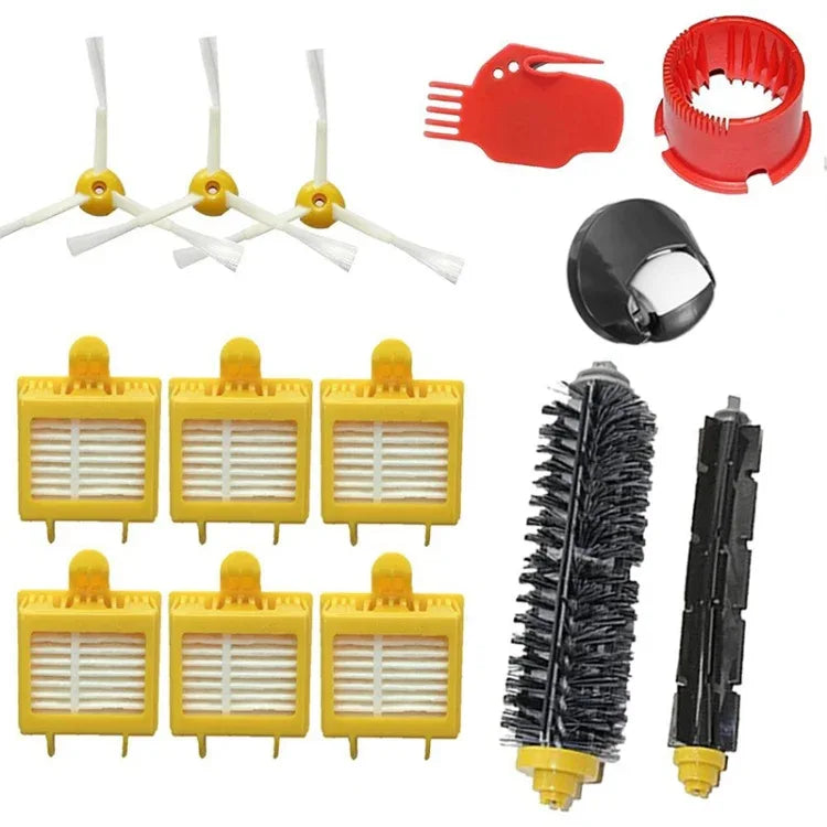 Kit for iRobot Roomba 700 Series (700, 760, 770, 780, 790) – Roller Brush, Side Brush & HEPA Filter Set product image