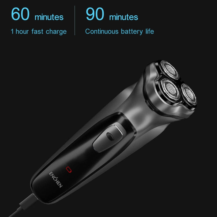 Xiaomi ENCHEN Waterproof Triple Rotary Electric Shaver