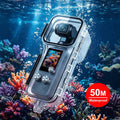 Compatible Waterproof Diving Case for DJI Osmo Pocket 4 – IPX8 50m, AR Glass & Anti-Fog Inserts