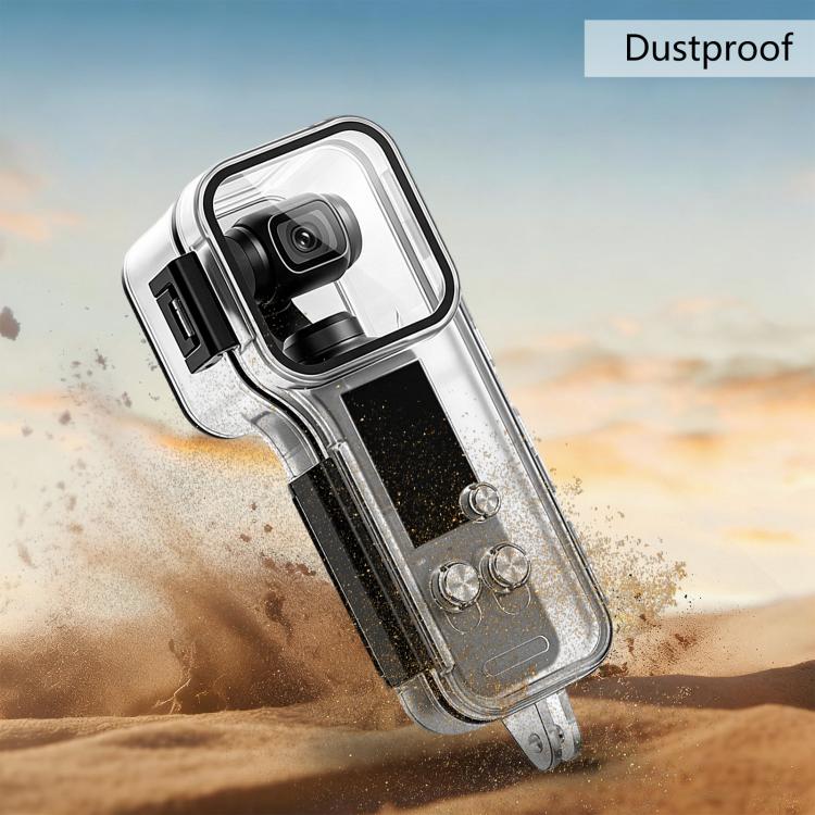 Compatible Waterproof Diving Case for DJI Osmo Pocket 4 – IPX8 50m, AR Glass & Anti-Fog Inserts