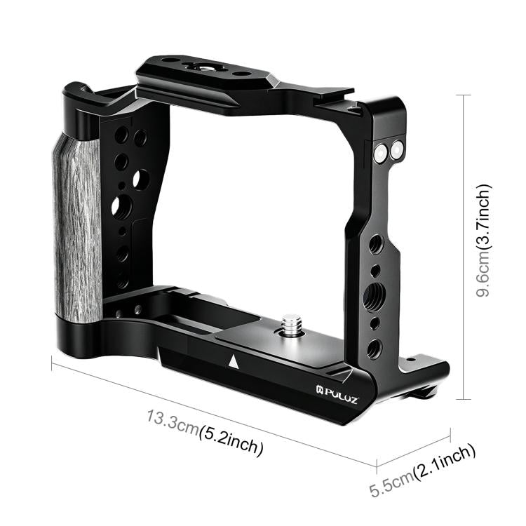 Compatible For Canon EOS R50 V PULUZ Live Streaming Camera Cage Expansion Mount Frame, For Canon EOS R50 V