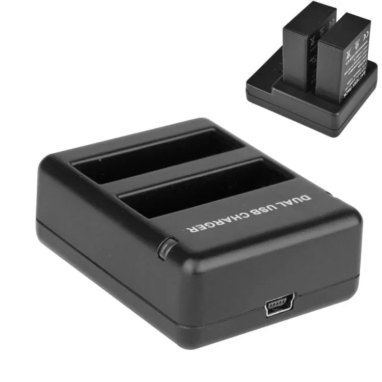USB Dual Battery Travel Charger for GoPro HERO4 – with AHDBT-401 product image
