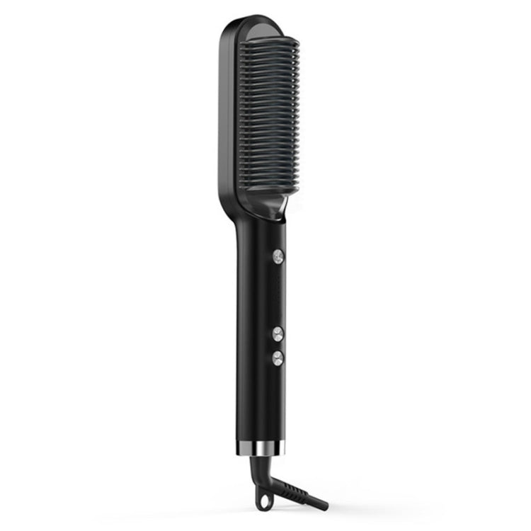 Hair Straightener Electric Straight Hair Curler Comb Brush PTC Heating Ceramic Straight Hair Brush - Do not touch the...