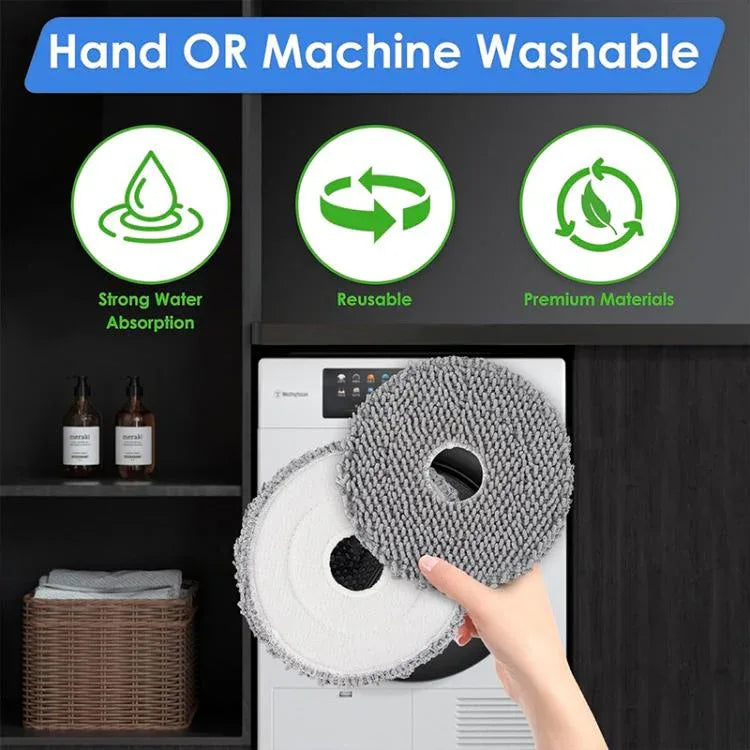 Washable Mop Pads for iRobot Roomba Plus 405 / 505 Combo – Pack of 4 product image