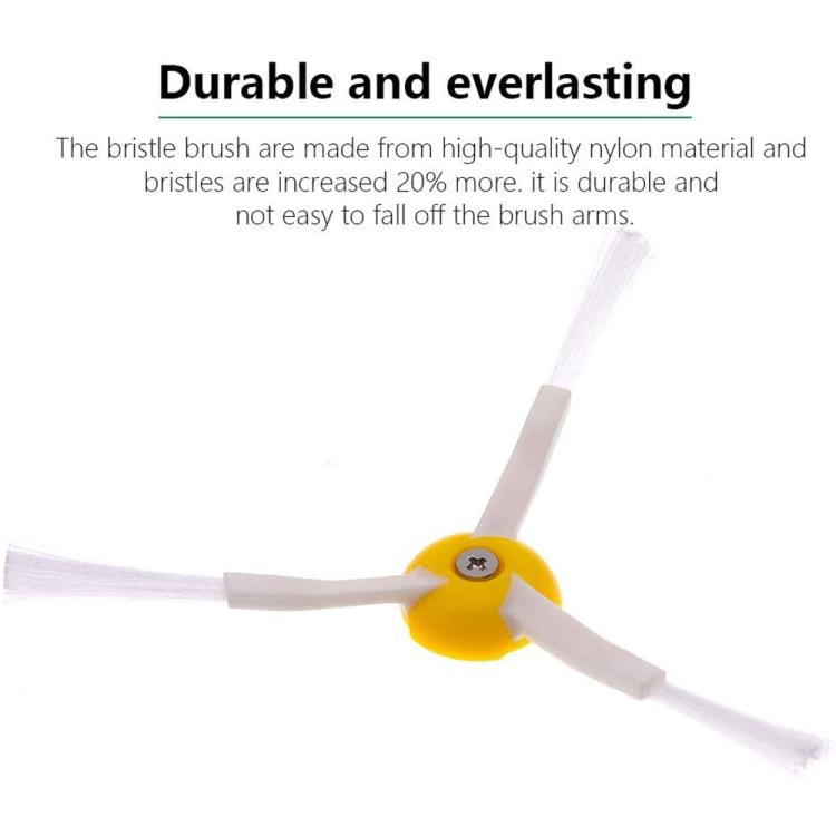 6pcs Sweeper Triangle Side Brush for iRobot Roomba 800 / 900 Series