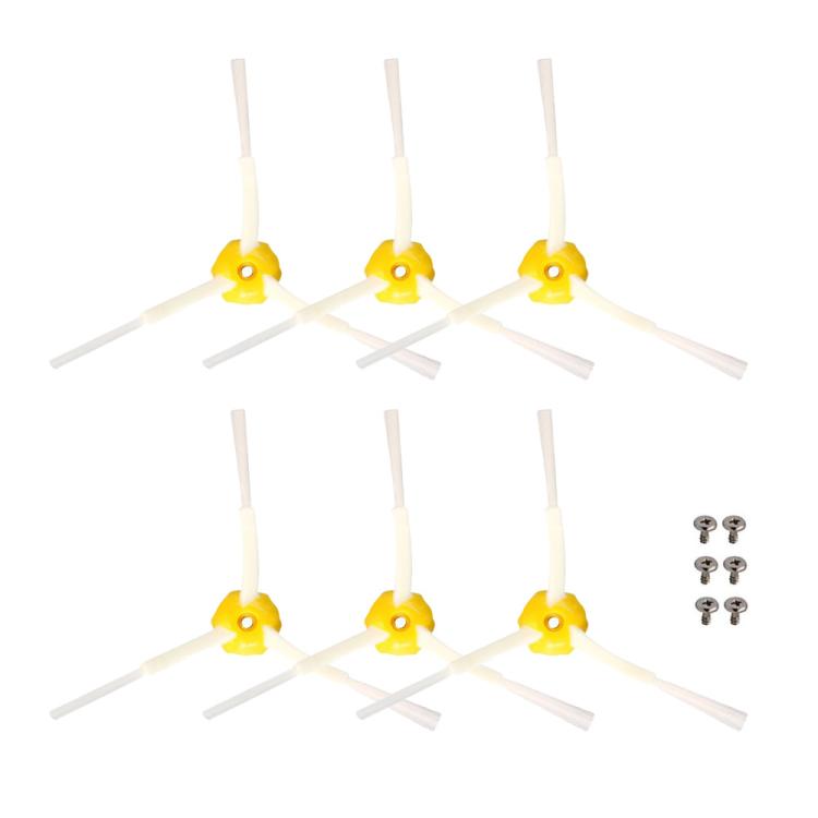 6pcs Sweeper Triangle Side Brush for iRobot Roomba 700 Series