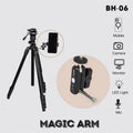 Jmary BH-06 Dual Ball Heads Magic Arm – Aluminum Alloy DSLR Camera Extension Bracket product image