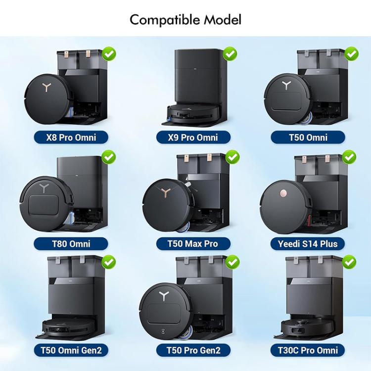 6pcs Dust Bags for Ecovacs Deebot