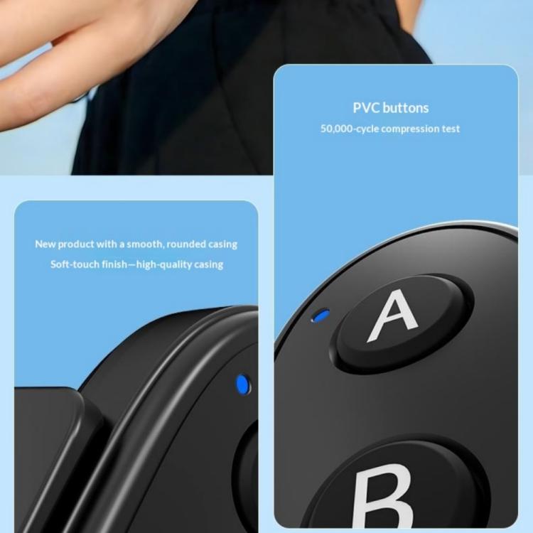 D09 3-Button BT Remote Control For DJI, Insta360, GoPro And Other Action Cameras, Smartphones | PartsWorld