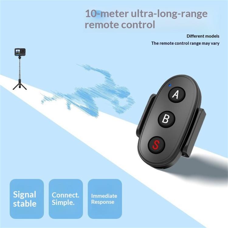 D09 3-Button BT Remote Control For DJI, Insta360, GoPro And Other Action Cameras, Smartphones | PartsWorld