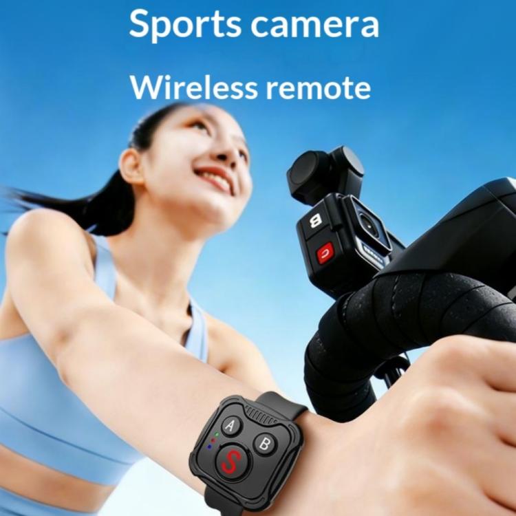 D10 Wireless Controller BT Remote Control For DJI Action, GoPro, Insta360 Action Cameras | PartsWorld
