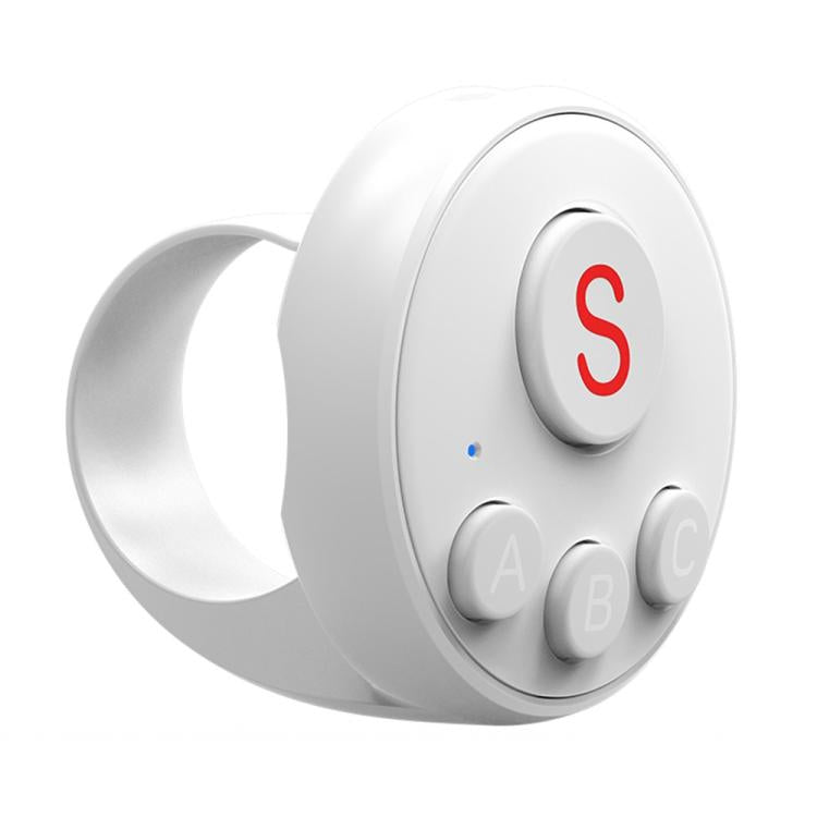 D11 BT Remote Control Ring Wearable Action Camera Controller For DJI Action, GoPro, Insta360 Action Cameras – White | PartsWorld