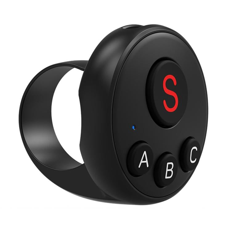 D11 BT Remote Control Ring Wearable Action Camera Controller For DJI Action, GoPro, Insta360 Action Cameras – Black | PartsWorld