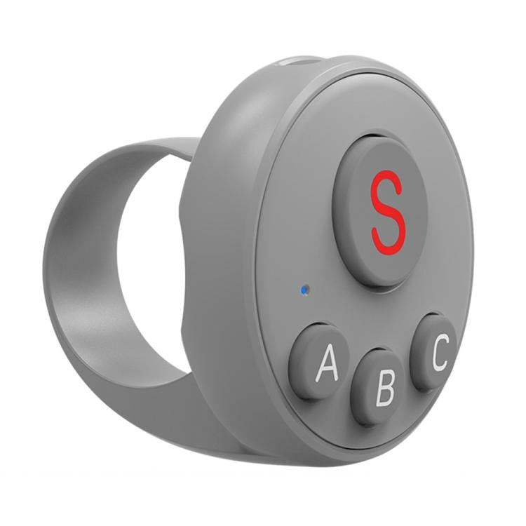 D11 BT Remote Control Ring Wearable Action Camera Controller For DJI Action, GoPro, Insta360 Action Cameras – Grey | PartsWorld