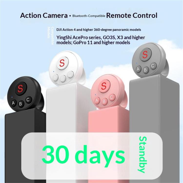 D11 BT Remote Control Ring Wearable Action Camera Controller For DJI Action, GoPro, Insta360 Action Cameras | PartsWorld
