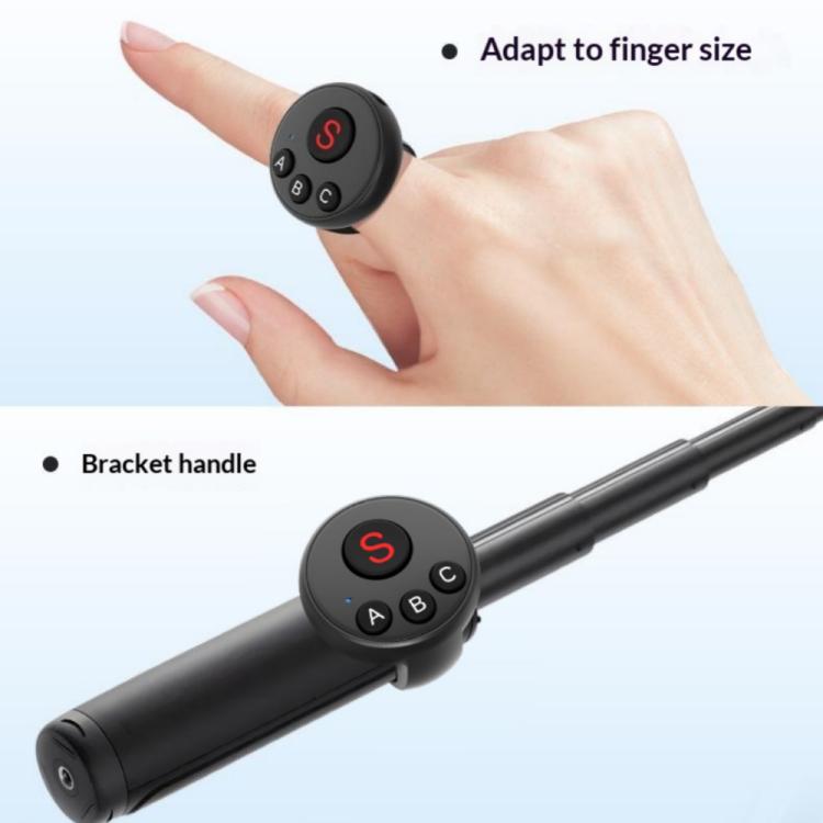 D11 BT Remote Control Ring Wearable Action Camera Controller For DJI Action, GoPro, Insta360 Action Cameras | PartsWorld