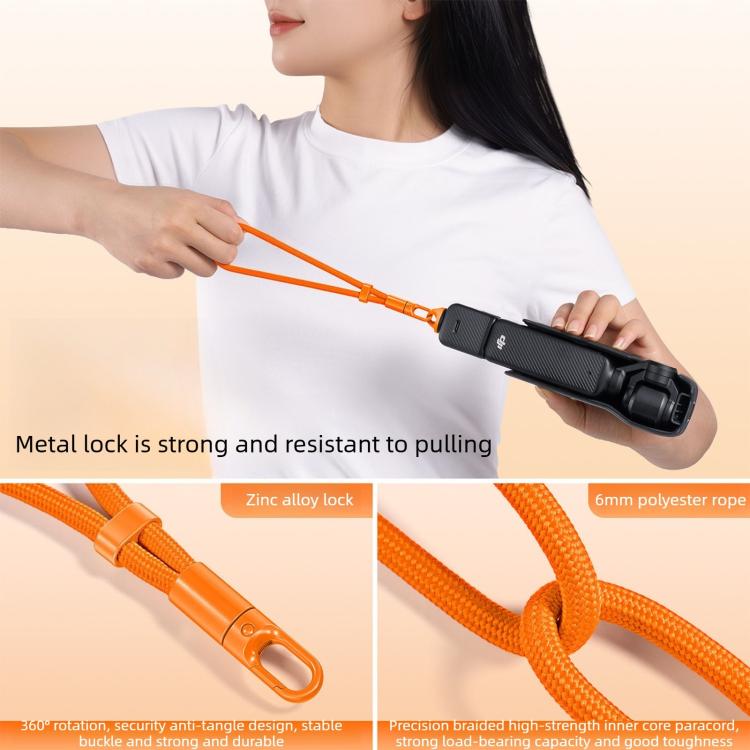 Anti-Loss Self-Locking Adjustable Camera Wrist Lanyard, For Insta360 Luna Ultra | PartsWorld