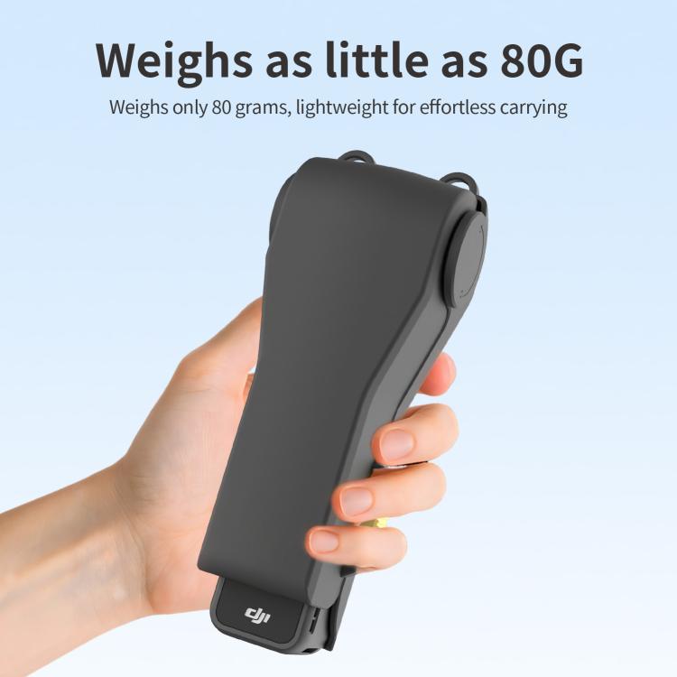 Compatible Flip-top Gimbal Protective Cover Semi-open Storage Box 4-filter Slots, For DJI Osmo Pocket 4 / 3