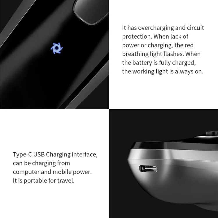 Men Portable Face Care Barber Electric Shaving Razor, Xiaomi Youpin BlackStone