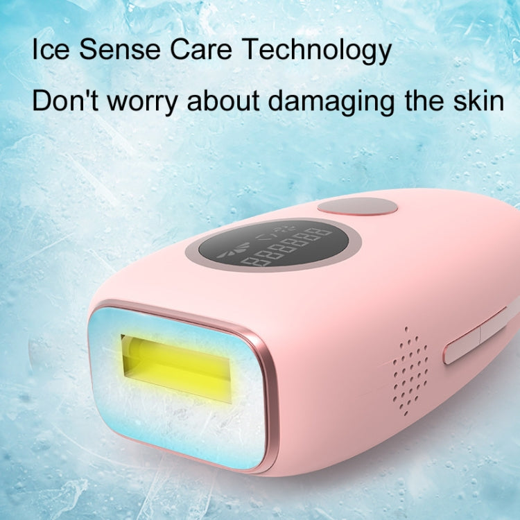 Home Laser Freezing Point Hair Removal Apparatus Full Body Beauty Portable Hair Removal Apparatus - Working principle:...