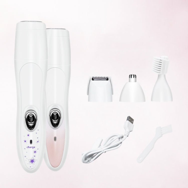 Electric 4 In 1 Epilator Ladies Household Multi-Function Water Washing Shaver - Charging time: about 8 hours