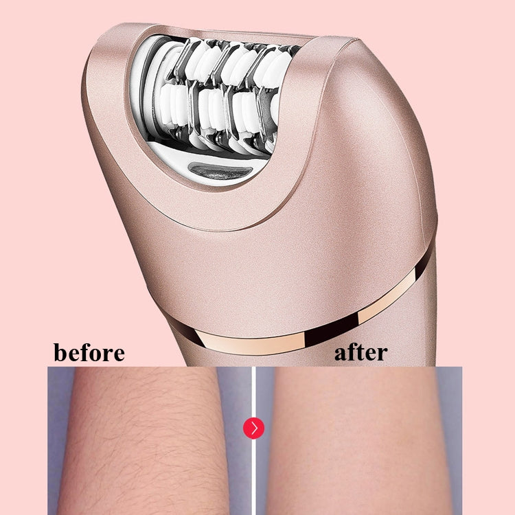 Electric Water Eluting Hair Removal Device Women Household Hair Plucker Multifunctional Two-In-One Shaver Epilator - 1...