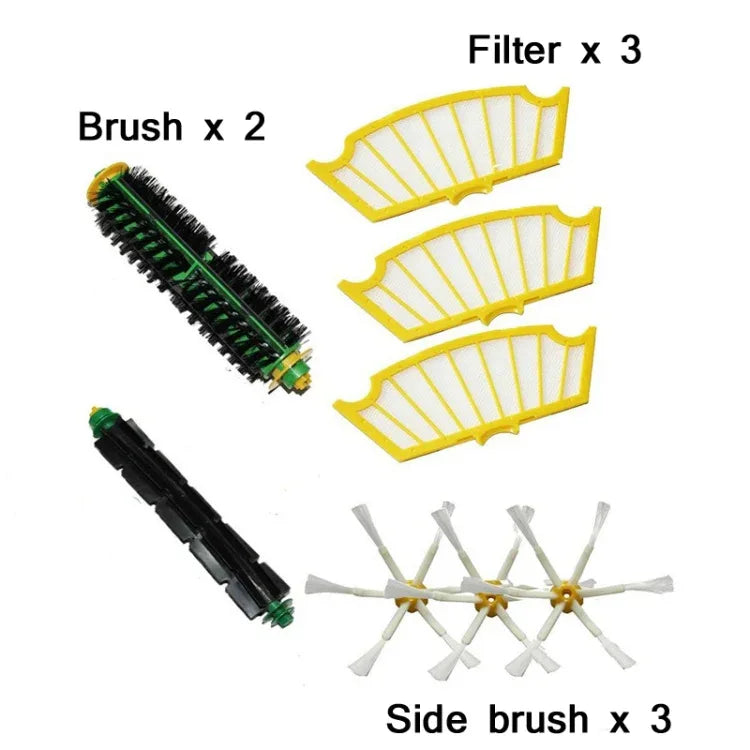 8-Piece Kit for iRobot Roomba 500 Series – Rolling Brushes, Side Brushes & Filters product image