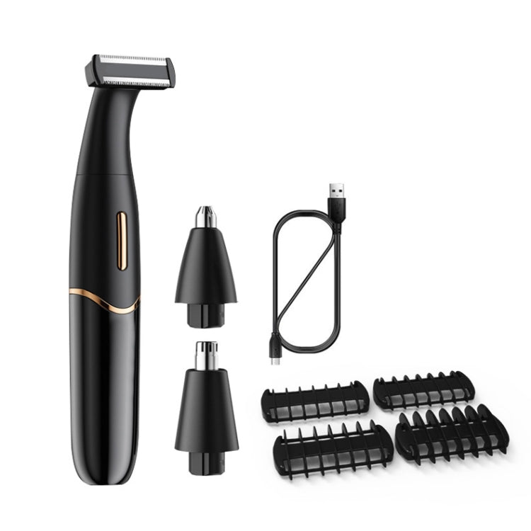 568 USB Electric Shaver Eyebrow Trimmer - Travel safety lock function, long press